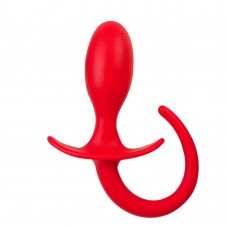 Ass Blaster Butt Plug With Tail Red