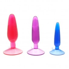 Twirly Trio Butt Plugs