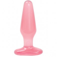 Butt Plug Pink Jelly Medium