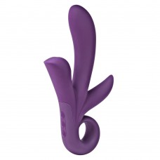 Trinity Triple Pleasure Vibrator Purple