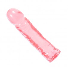 Classic Pink Jelly 8 Inch Dildo