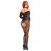 Leg Avenue Reversible Long Sleeved Bodystocking UK 8 to 14