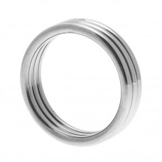 Echo Stainless Steel Triple Cock Ring ML