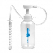 Pump Action Enema Bottle With Nozzle