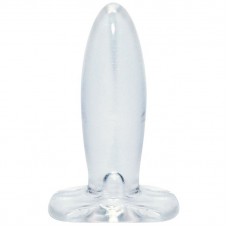 Crystal Clear Small Butt Plug