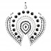 Bijoux Indscrets Flamboyant Body Jewelery Black And Silver