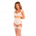 Corsetti Irissan Lace Bra Set White