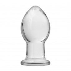 Crystal Premium Glass Small Butt Plug