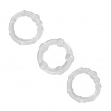 NS Novelties Renegade Intensity Rings Cockrings Clear