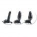 Fetish Fantasy Series Inflatable Vibrating 6 Inch StrapOn Black