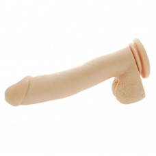 Basix 12 Inch Dong with Suction Cup Flesh