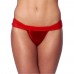 Flirty Red Briefs With Bow