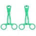 Green Scissor Nipple Clamps With Metal Chain