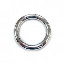 Rouge Stainless Steel Round Cock Ring 45mm