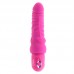 Power Stud Curvy Vibrator Waterproof Pink 6.75 Inch