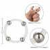 Steel Beaded Silicone Ring Large