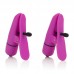 Nipplettes Vibrating Pink Nipple Clamps Adjustable