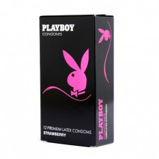 PlayBoy Strawberry Condoms 12 Pack