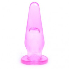 Mini Butt Plug With Finger Hole Pink