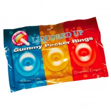 Liquored Up Gummy Pecker Cock Rings